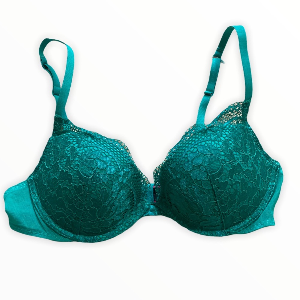 La Senza Obsession Plunge 34C Push Up Lace Bra